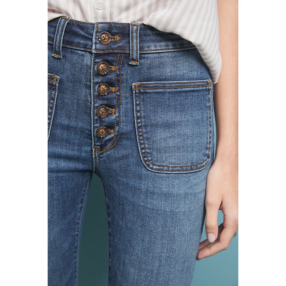 Anthropologie Pilcro High Rise Denim Legging Jeans
